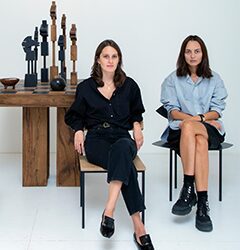 Nata Janberidze and Keti Toloraia