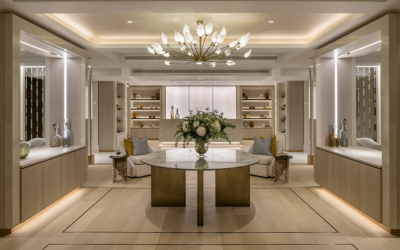 Goddard Littlefair Designs Luxe Spa in London