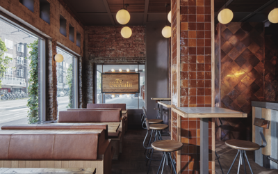 Studio Modijefsky Crafts New Biergarten in Amsterdam