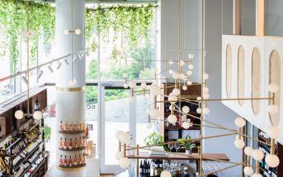 Stelljes Design Crafts Chic Manhattan Wine Shop