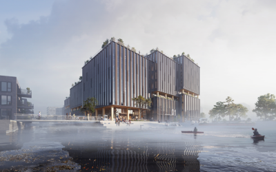 Henning Larsen Reveals Plans for Expansive Timber Building