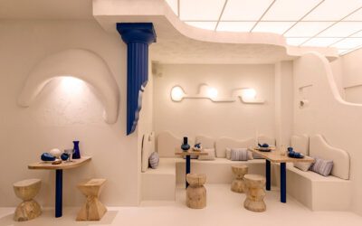 Masquespacio Reinterprets Greek Architecture at Egeo