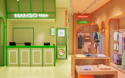 Masquespacio Designs Mango Teen Store in Barcelona
