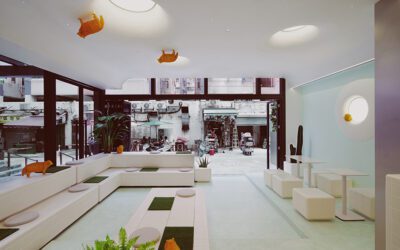 Alien Tanuki’s Space Capsule Café Is Out of This World