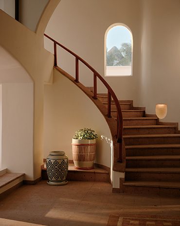 Maroma, A Belmond Hotel Riviera Maya Mexico staircase interior