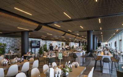Rockwell Group Completes F1 Paddock Club in Miami