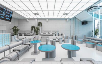 Masquespacio Crafts Techno Cyberpunk Gym in Austria