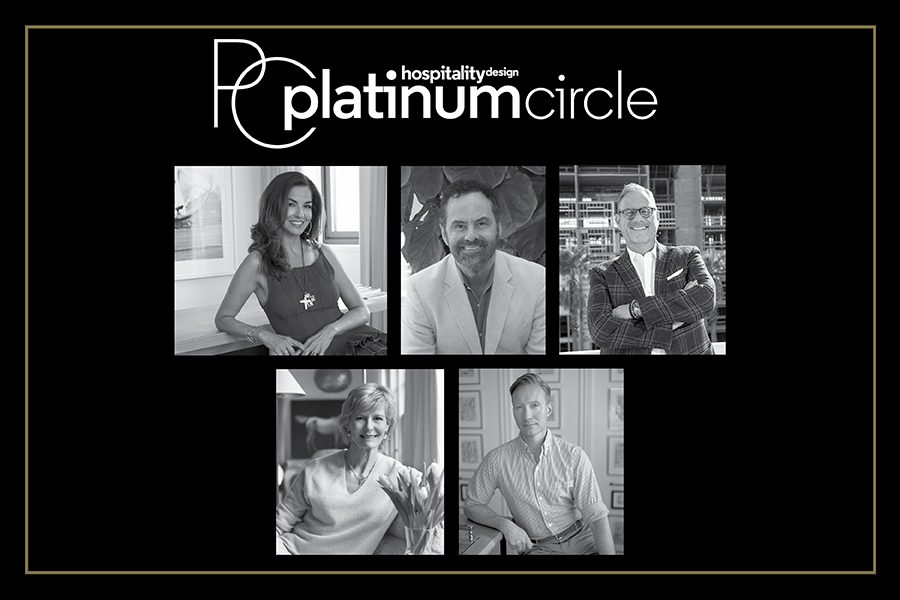 platinum circle honorees 2023 hospitality design magazine