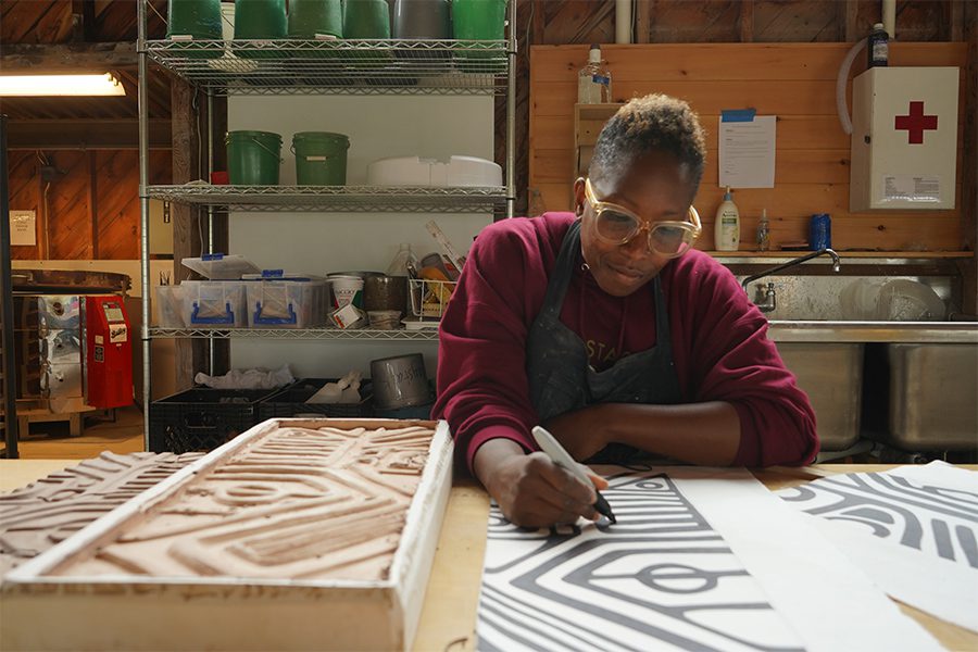 The Activist: Malene Djenaba Barnett, slide 1