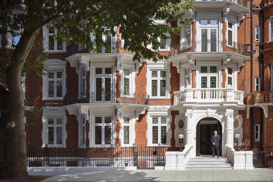 one sloane london boutique hotel exterior 19th century mansion