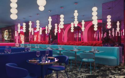 Rome Sushi Restaurant Tako Is a Colorful Dreamscape