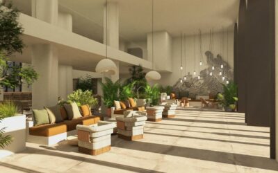 Textures Set the Scene at Sandbourne Santa Monica