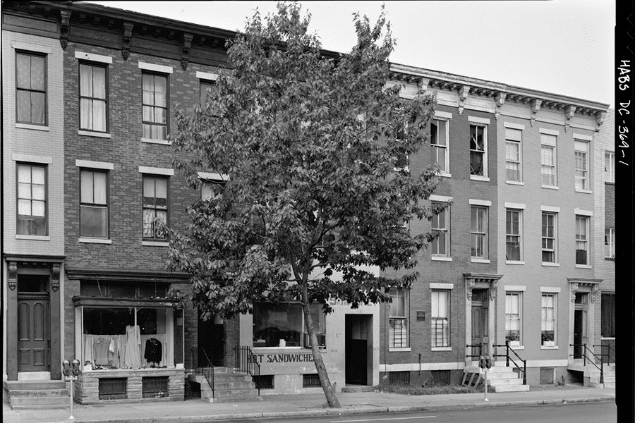 Carter G. Woodson office and house washington dc black history month american historian