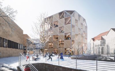 BIG Reveals Mass Timber Learning Hub on the KU Campus