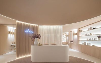 A Lisbon Medical Clinic Is Coated in Muted Blush Pink