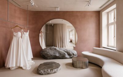 A Bridal Shop in Warsaw Embraces Futuristic Minimalism