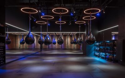 A New Fitness Club in Kyiv Channels Nightclub Aesthetics