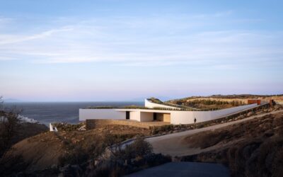 Aimasia Villa Embraces the Rugged Terrain of Mykonos
