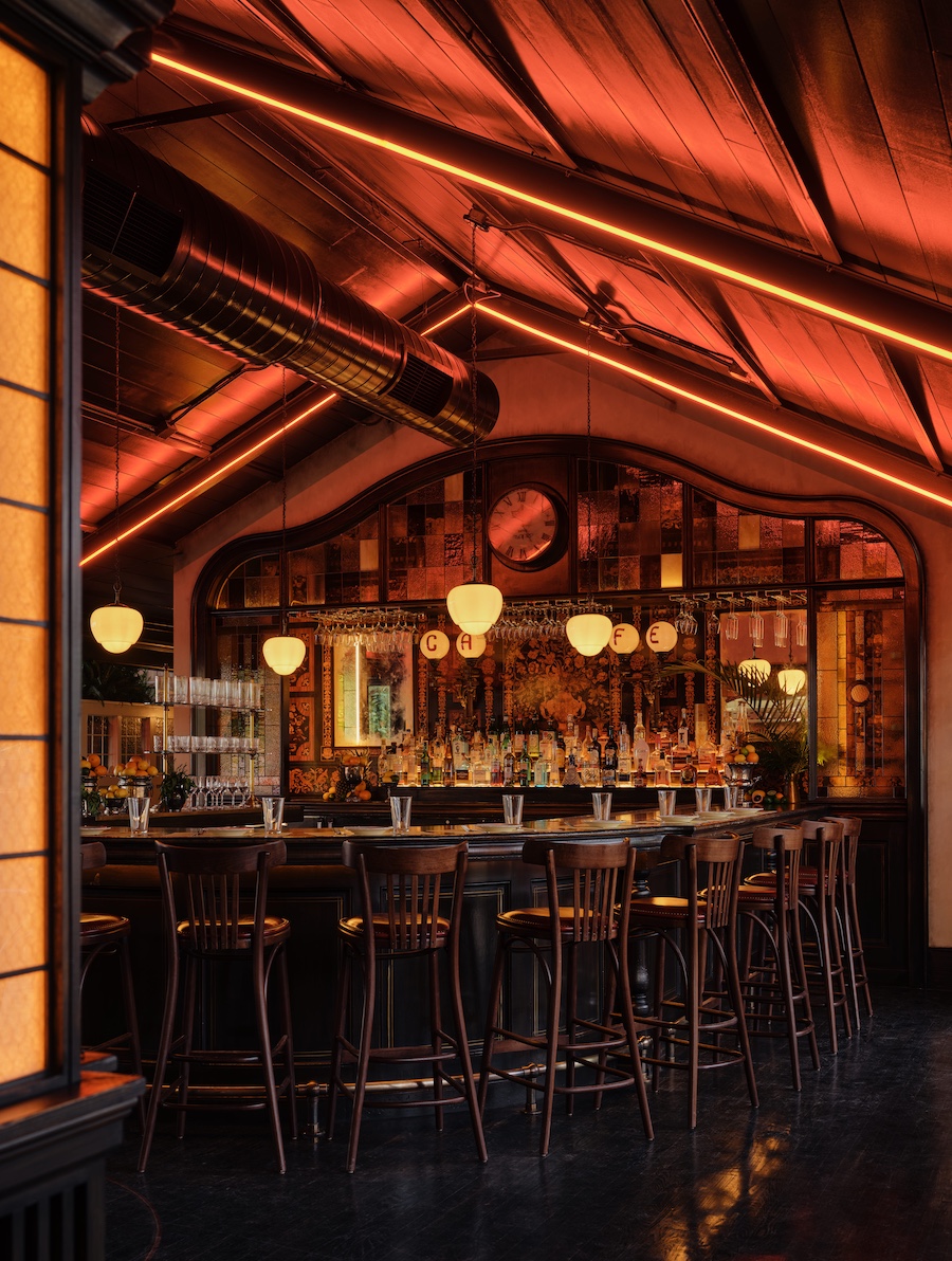 El Royale Birmingham alabama tex mex restaurant bar liquor bottles stools