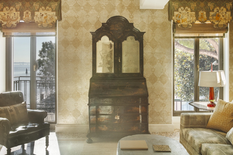 Hotel Cipriani, A Belmond Hotel, Venice italy peter marino mahogany dresser
