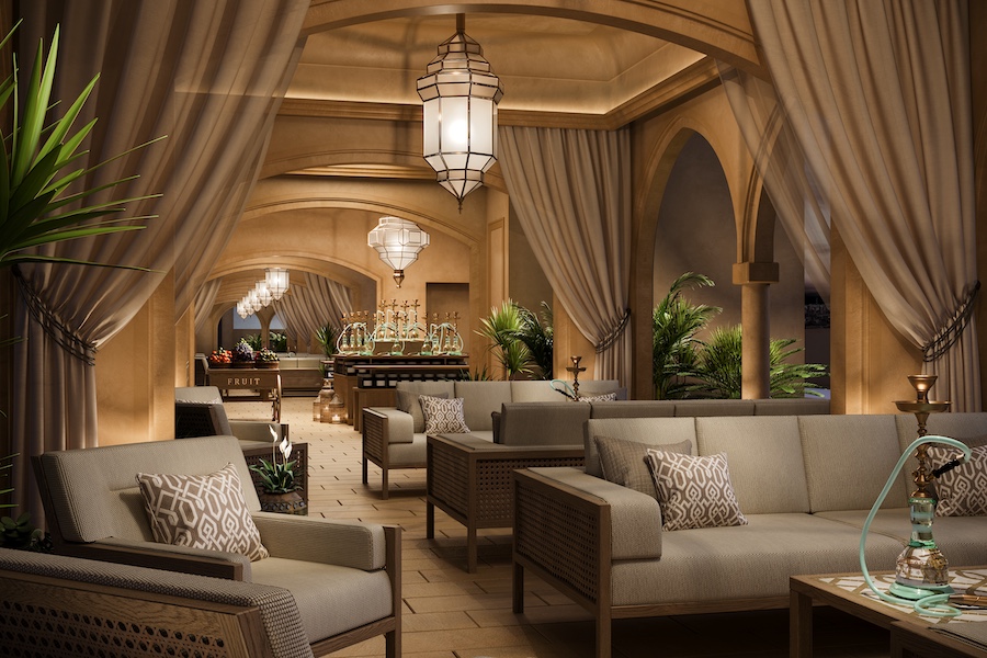 Giza Palace egypt luna sheer drapes gray couches