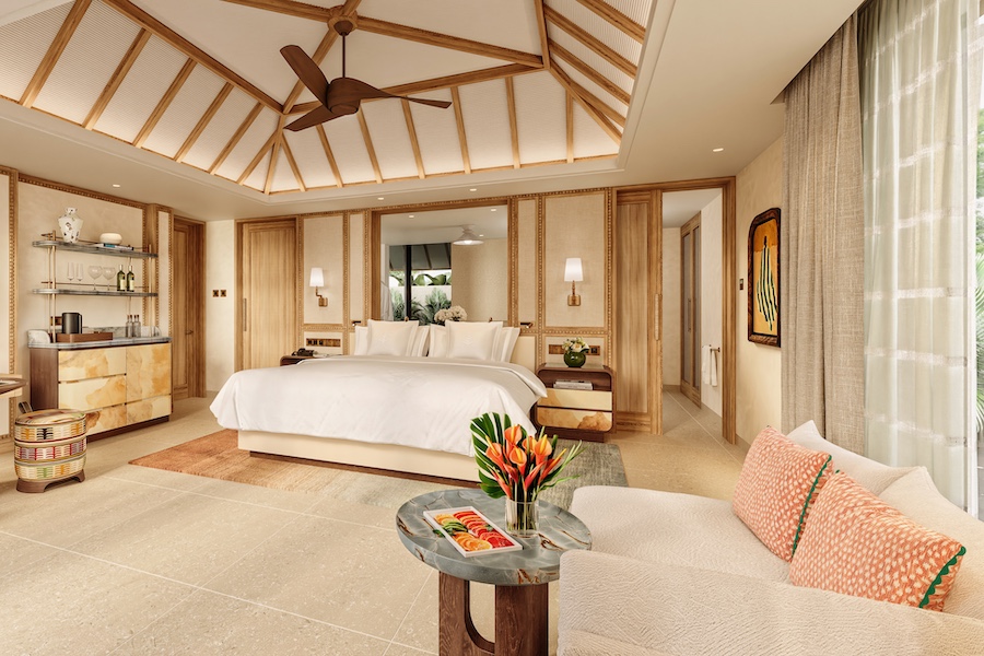 Four Seasons Resort Mauritius at Anahita one bed villa bedroom
