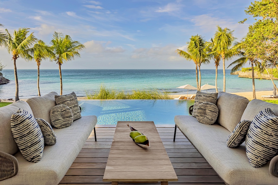 The Cove Eleuthera bahamas private terrace and pool ocean sea views 