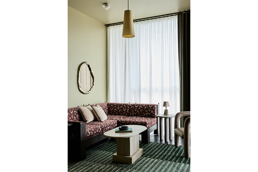 the radical hotel asheville north carolina river arts district afterglow restaurant gold chains around racetrack bar