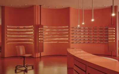 A Saturated Orange Palette Defines Elias Optics’ New Look