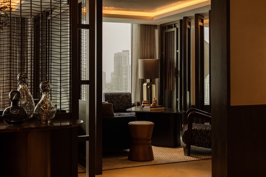 rosewood doha manor club private lounge