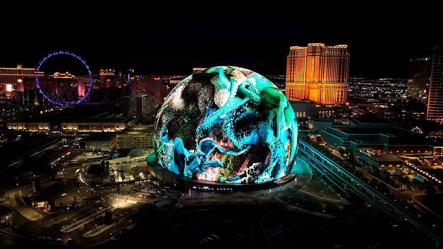 sphere las vegas entertainment concert music venue