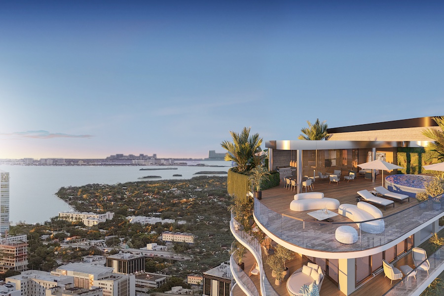 Midtown Park ULTRA padel club miami florida midtown park residences by proper rooftop penthouse deck