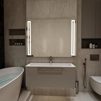majestic mirror lighting Oasis-LED-Scene