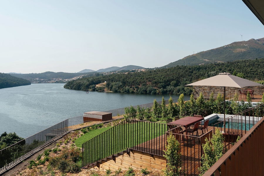 Octant Douro house collection Castelo de Paiva Portugal balcony mountain views