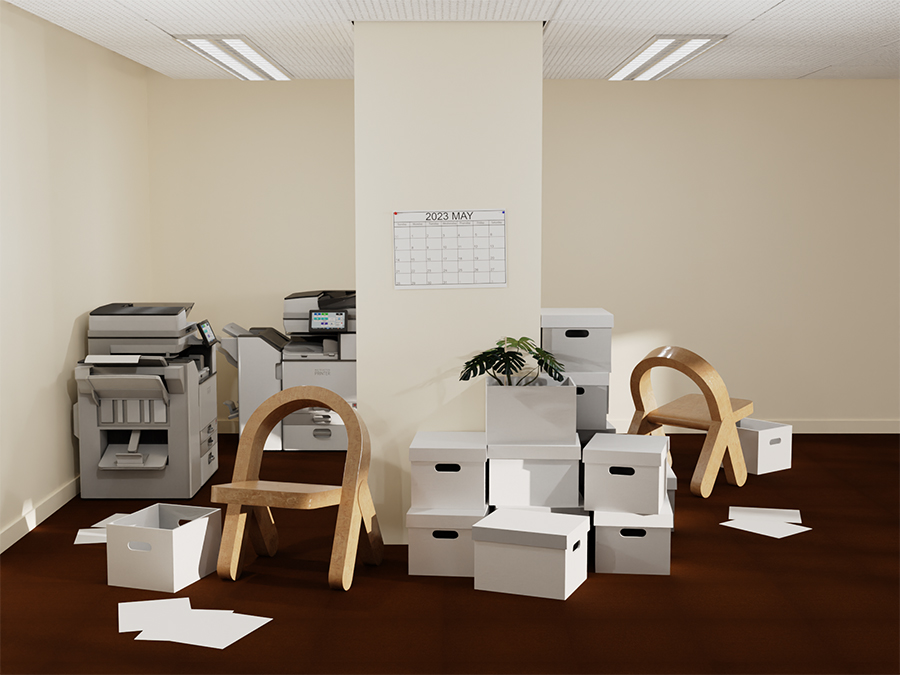 Foldont chair jumbo product design