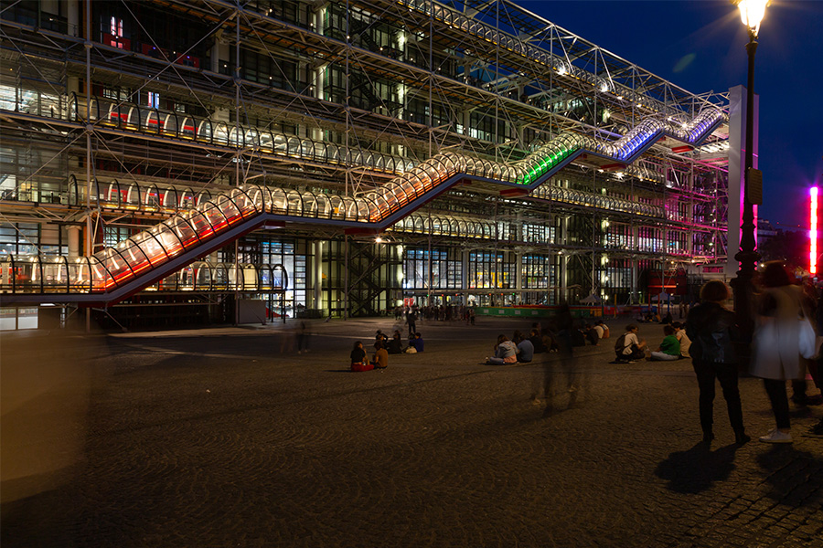 Centre Pompidou Paris exterior