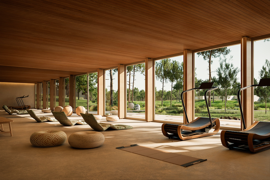 Aroeira Collections by Missoni portugal branded residences hotel fitness center gym
