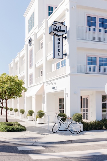 Bay Shores Hotel newport beach california coastal design exterior