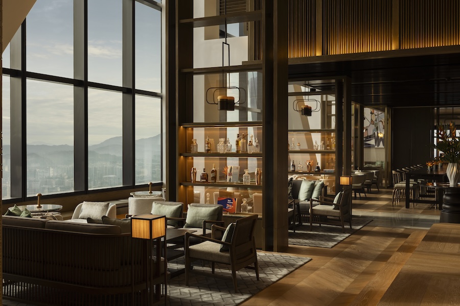 Park Hyatt Kuala Lumpur malaysia traditional kampung house cacao bar shelves lounge seating views