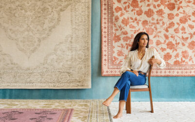 Padma Lakshmi Delves Into Décor With a Collection for Rugs USA