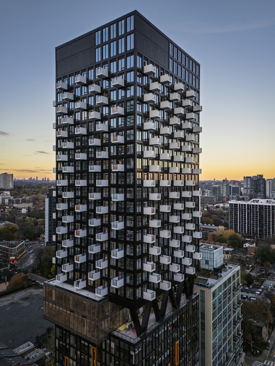 TOOR Hotel residences toronto east end architecture development mixed use balconies