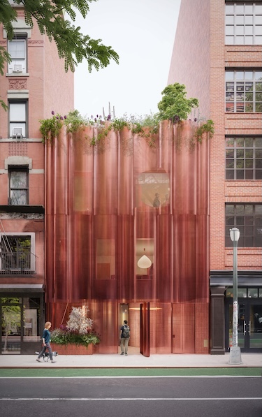 Stylus acoustic listening bar members club former recording studio new york lower east side exterior sidewalk view