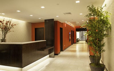 Moment Design + Productions Redesigns Lobby at Broadway at Times Square Hotel