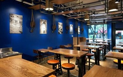 GrizForm Designs Medi Restaurant in Arlington, Virginia