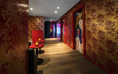 DeVinn Bruce Designs Sushi Roxx in New York